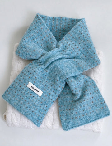 Polka Dot Knit Scarf - DippedShop Wholesale - #2211