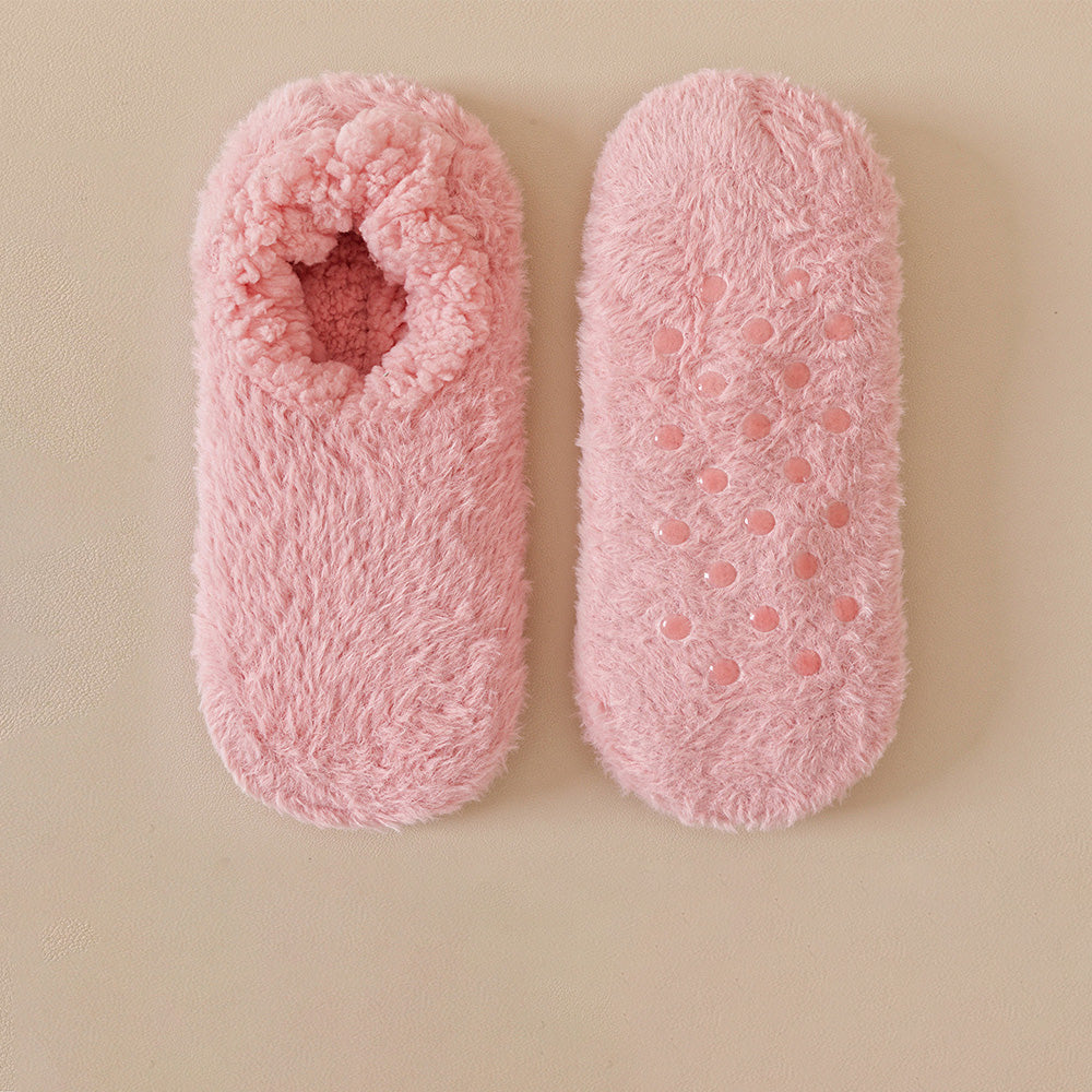Plush Non-Slip Slipper Socks - DippedShop Wholesale - #1619
