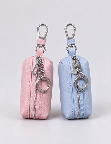 Full Grain Leather Coin Purse - DippedShop Wholesale - #2659