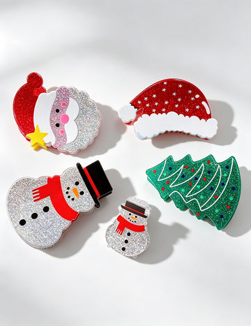 Christmas Hair Claw - DippedShop Wholesale - #0211