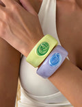 Boho Style Floral Enamel Statement Bracelet 6W6JBR594
