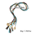 Boho Beaded Tassel Necklace - DippedShop Wholesale - #6755