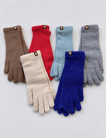 Winter Knit Touchscreen Gloves - DippedShop Wholesale - #7267