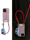 Plaid Crossbody Phone Case - DippedShop Wholesale - #7155
