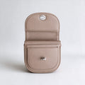 Elegant Zip Solid Color Leather Short Wallet 6W10BWB361