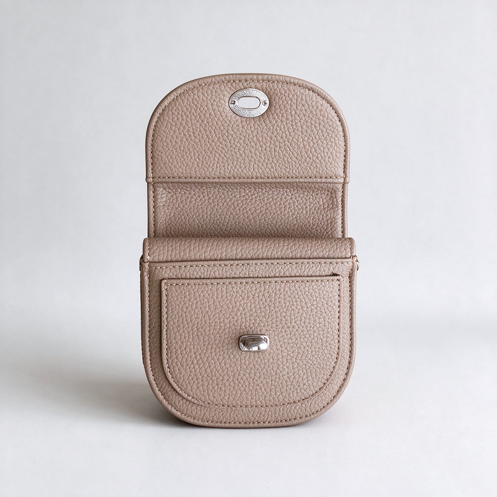 Elegant Zip Solid Color Leather Short Wallet 6W10BWB361
