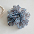 Leopard Print Mesh Hair Scrunchies MK2BW6W6HSR44