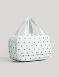 Cute Polka Dots PU Multi-Layer Makeup Bag MK2BW6S10BOB88