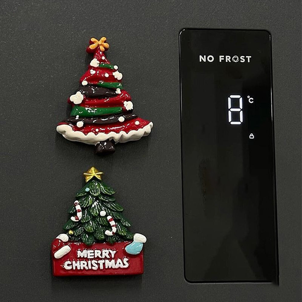 Cute 3D Resin Christmas Tree Fridge Magnet 6H7HBW564