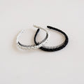 Simple Polka Dot Non-Slip Headband with Teeth 6W6HBD369