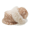 Winter Faux Fur Thicken Warm Bucket Hat 6W6HAT825