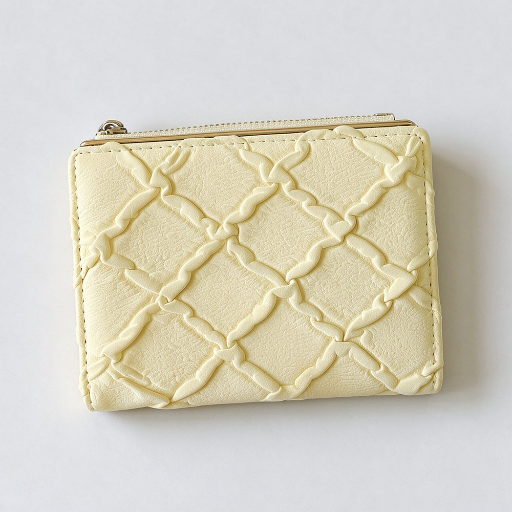 Quilted Bifold Wallet - DippedShop Wholesale - #4131