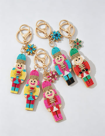 Beaded Soldier Bag Charm - DippedShop Wholesale - #1731