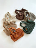 Casual Hand-Crochet Solid Color Handbag 6W10BBG1770