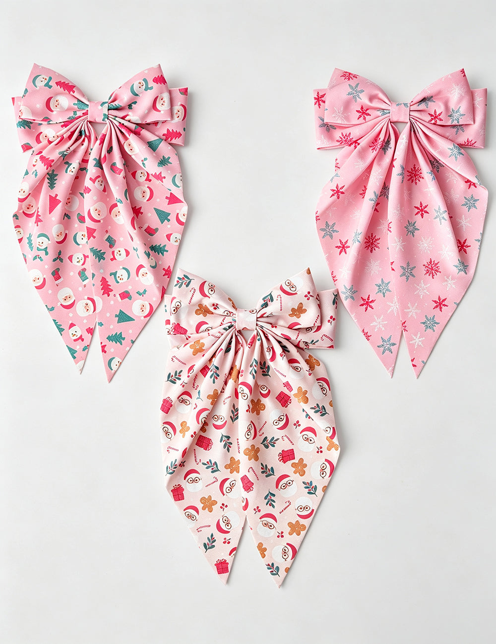 Christmas Snowflake Hair Scrunchie - DippedShop Wholesale - #7987