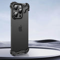 Anti-Fingerprint Frameless Metal Corner iPhone Case 6Z13HPC199