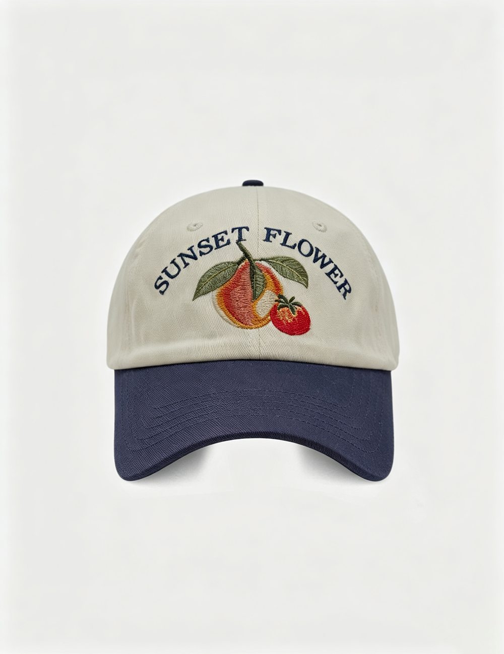 Color Block Litchi Embroideried Lightweight Baseball Caps MK2COW6W6HAT203