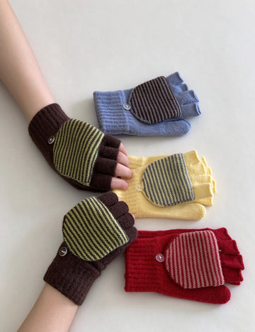 Convertible Flip-Top Mittens - DippedShop Wholesale - #0275