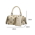 Trendy Polka Dots Square Hangbag Shoulder Bag 6W10BBG1374