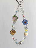 Crystal Strawberry Phone Charm - DippedShop Wholesale - #6355