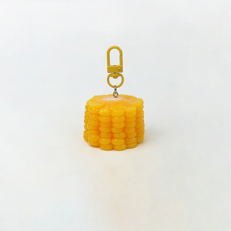 3D Corn Keychain Bag Charm - DippedShop Wholesale - #9443