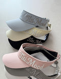 Breathable Solid Color Letters Embroidery Sun Set MK2COK6W6HAT368