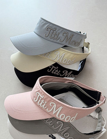 Breathable Solid Color Letters Embroidery Sun Set MK2COK6W6HAT368