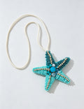 Beaded Starfish Bag Charm - DippedShop Wholesale - #4515