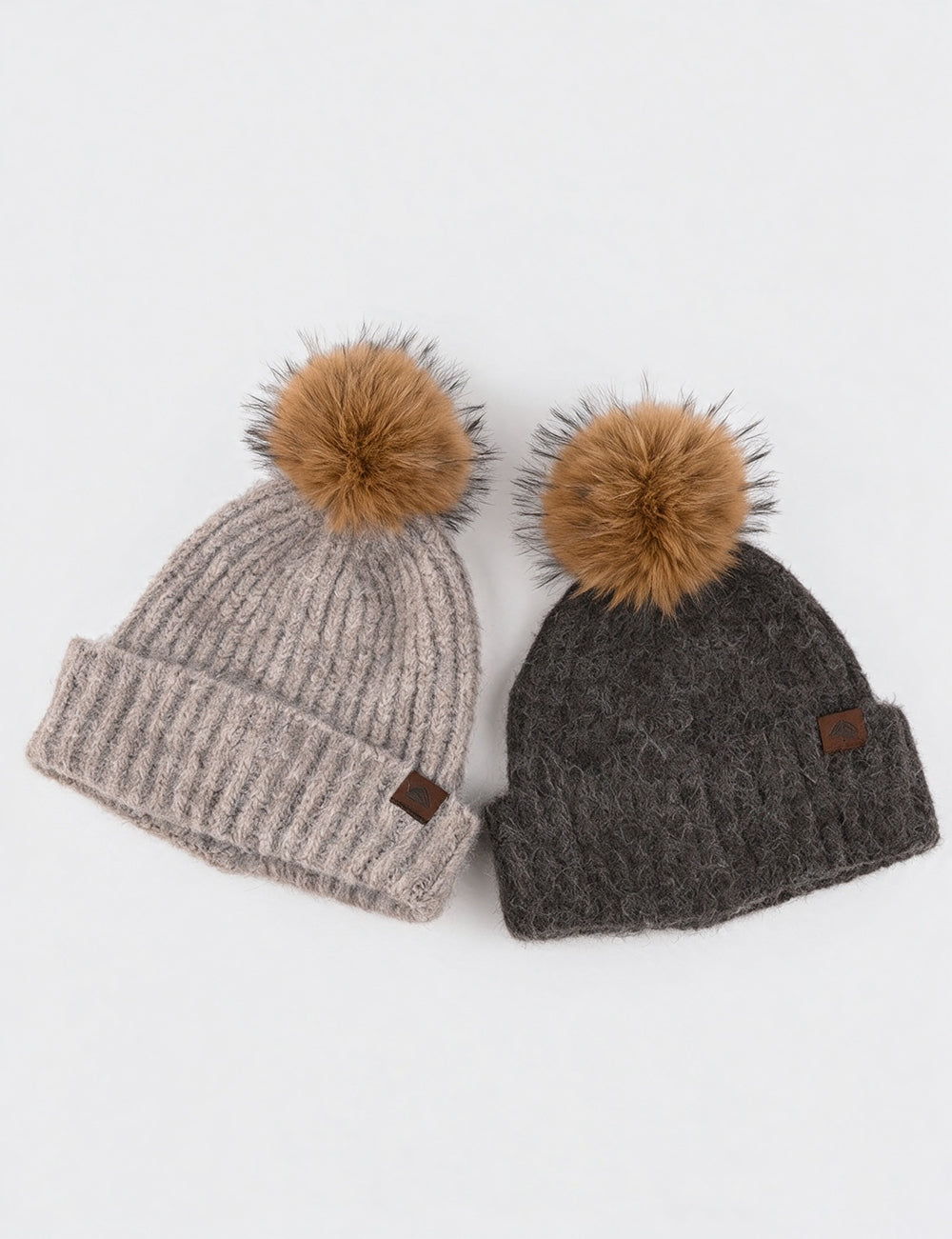 Rib Knit Beanie Hat - DippedShop Wholesale - #5107