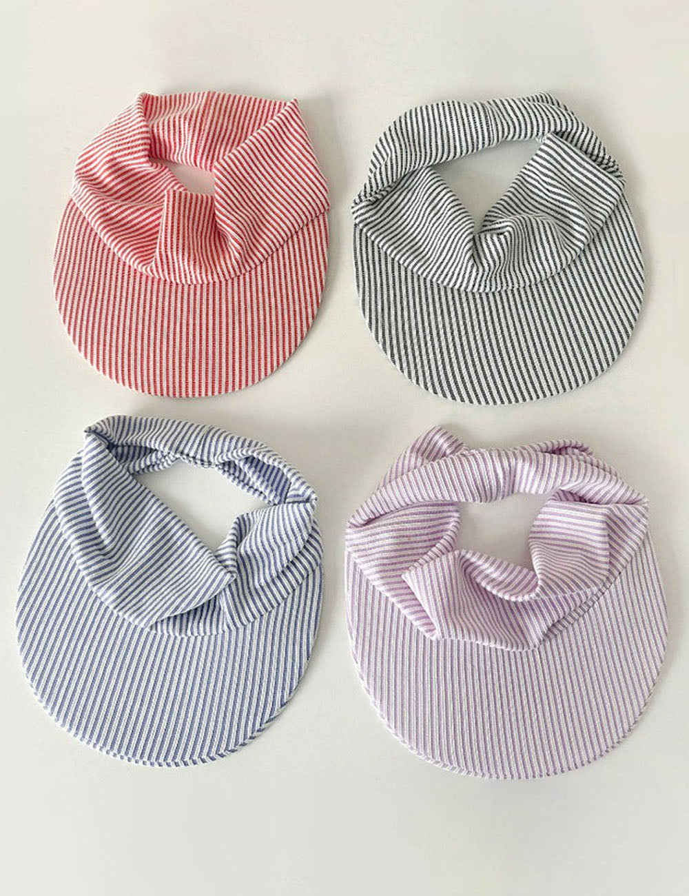 Striped Wide Brim Sun Hat - DippedShop Wholesale - #0195
