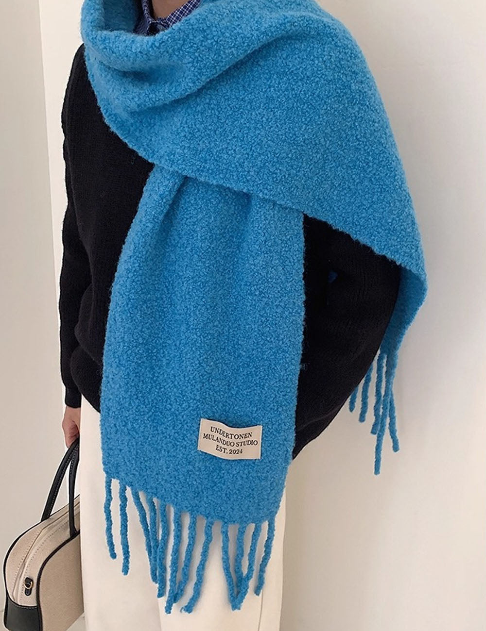Tassel Wool Scarf - DippedShop Wholesale - #1635