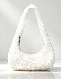 Elegant Solid Color Sequin Evening Underarm Bag 6W10BBG1417