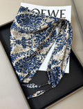 Cashew Print Silk Scarf - DippedShop Wholesale - #4307