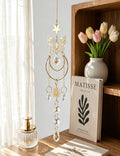 Elegant Butterfly Pendant Crystal Sun Catcher Wind Chime 6H7HLS205