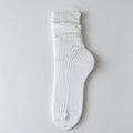 Thin Slouchy Crew Socks - DippedShop Wholesale - #6563
