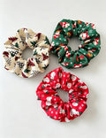 Christmas Tree Hair Scrunchies - DippedShop Wholesale - #5203