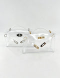 Classic Solid Color Clear Shoulder Bag 6W10BBG1965