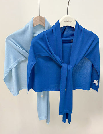 Elegant Solid Color Knit Shawl Wrap 6W6NSC55
