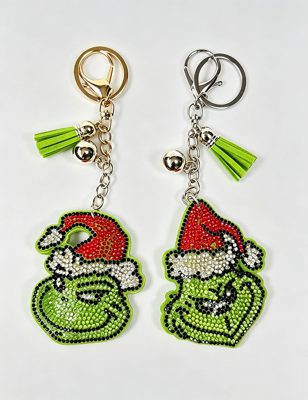 Rhinestone Keychain Bag Charm - DippedShop Wholesale - #8419