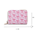 Sweet Mini Bowknot Print Coin Purse Wallet 6S10BWB120