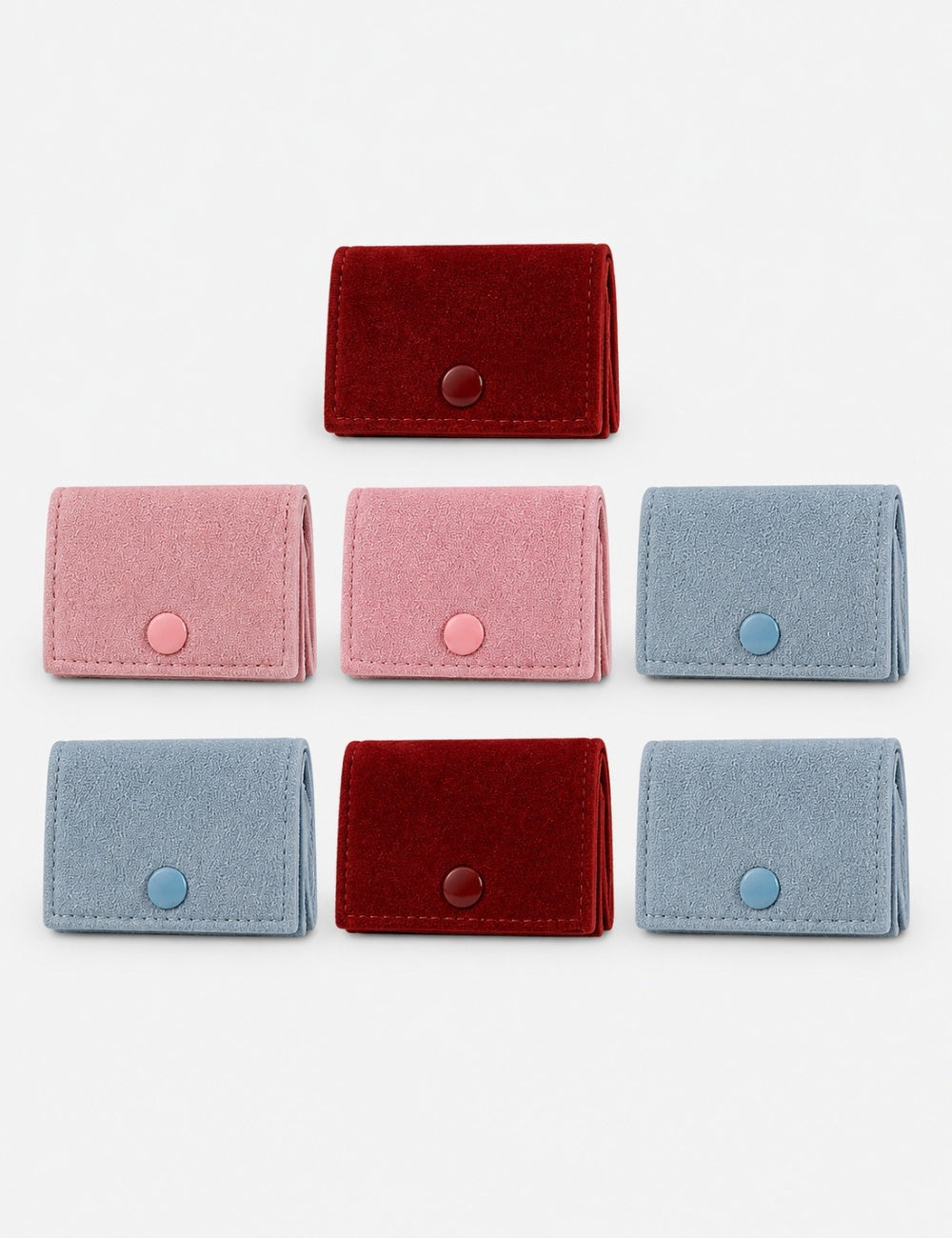 Trendy Portable Mini Ring Jewelry Organizer Case 6W13HSJ108