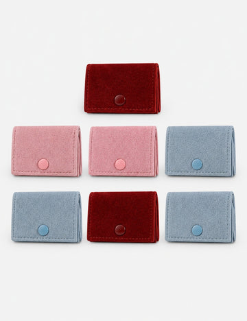 Trendy Portable Mini Ring Jewelry Organizer Case 6W13HSJ108