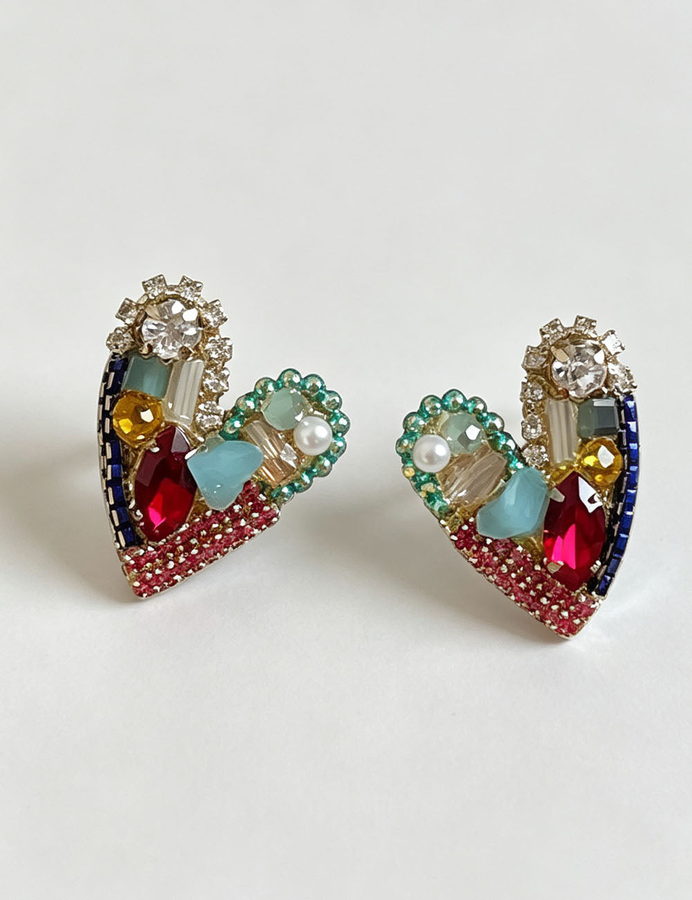 Heart Stud Earrings - DippedShop Wholesale - #3667