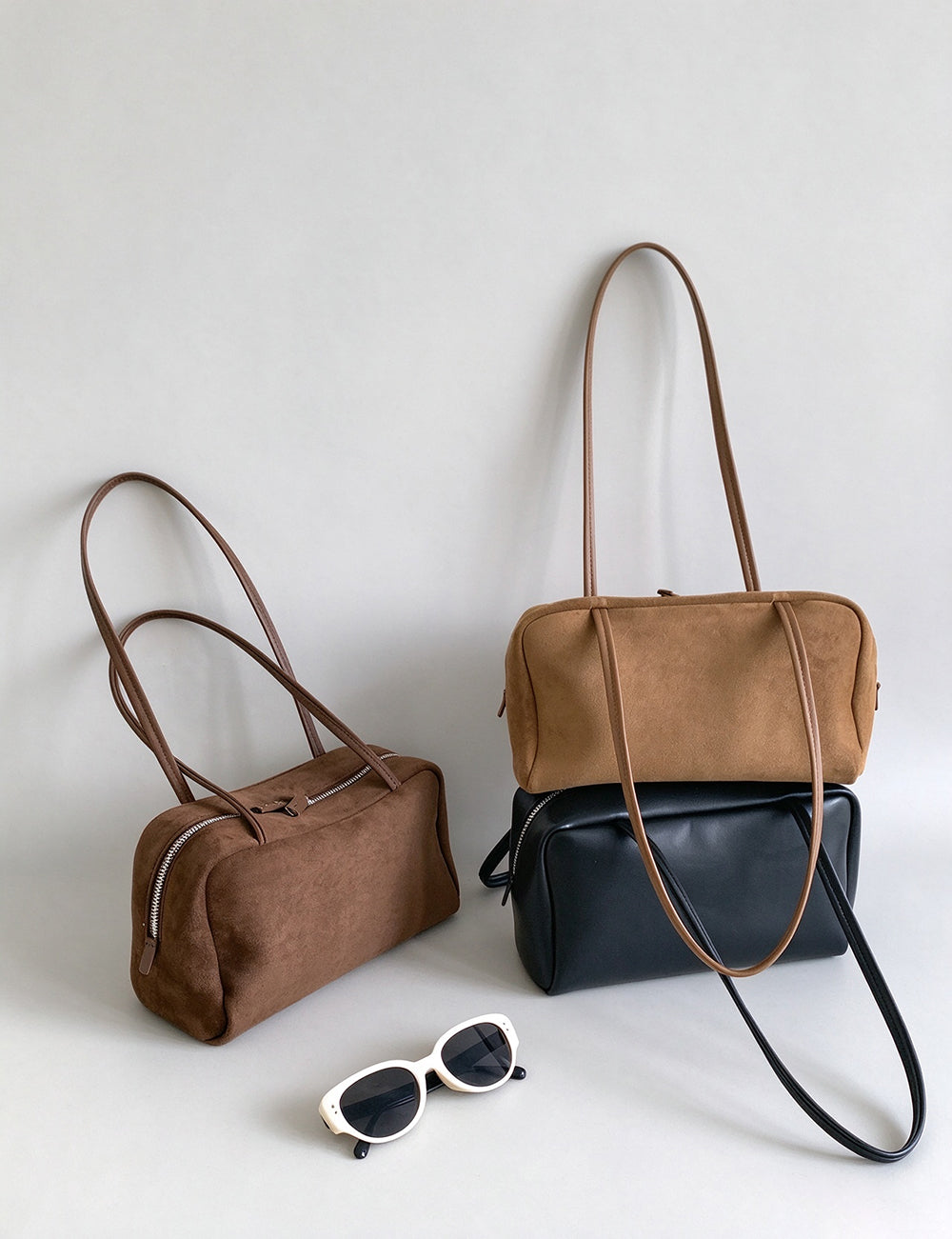 Trendy Solid Color Boston Shoulder Bag 6W10BBG2356