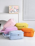 Minimalist Coduroy Solid Color Portable - DippedShop Wholesale - #8275