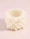 Vintage Multi-Layer Pearl Geometric Beaded Bracelet 6W6JBR535