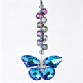 Sparkly Crystal Butterfly Bead Hanging Sunatcher 6H7HLS189