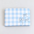 Plaid Bow Wallet - DippedShop Wholesale - #6595