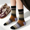 Gradient Stripe Crew Socks - DippedShop Wholesale - #6371