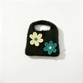 Cute 3D Floral Knitted Mini Tote Handbag 6W10BBG2107